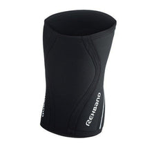 Load image into Gallery viewer, Rehband RX Knee Sleeve - 7mm - Black/White - SINGLE

