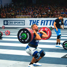 Load image into Gallery viewer, RockTape Assassins CrossFit Knee Sleeves - CF Blue - PAIR
