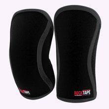 Load image into Gallery viewer, RockTape Assassins Knee Sleeves - 5mm &amp; 7mm - Black - PAIR
