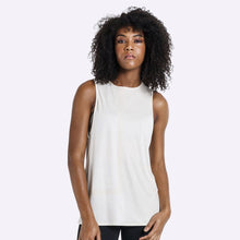 Load image into Gallery viewer, Nike - Women&#39;s Knit Training Tank - Light Cream/Pale Ivory/Black
