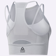 Load image into Gallery viewer, Reebok - Women&#39;s CrossFit MyoKnit Bra - Light Grey Heather/Cool Shadow
