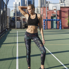 Load image into Gallery viewer, The Brave - Women&#39;s 7/8 Length Tights - Watercolour
