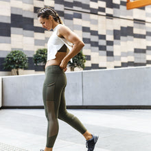 Load image into Gallery viewer, The Brave - Women&#39;s Cropped Tank - Stone
