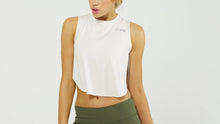 Load image into Gallery viewer, The Brave - Women&#39;s Cropped Tank - Stone
