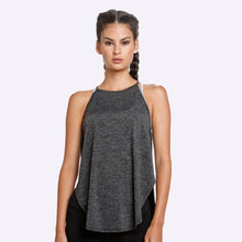 Load image into Gallery viewer, The WOD Life - Women&#39;s Featherweave Singlet - Charcoal Marle
