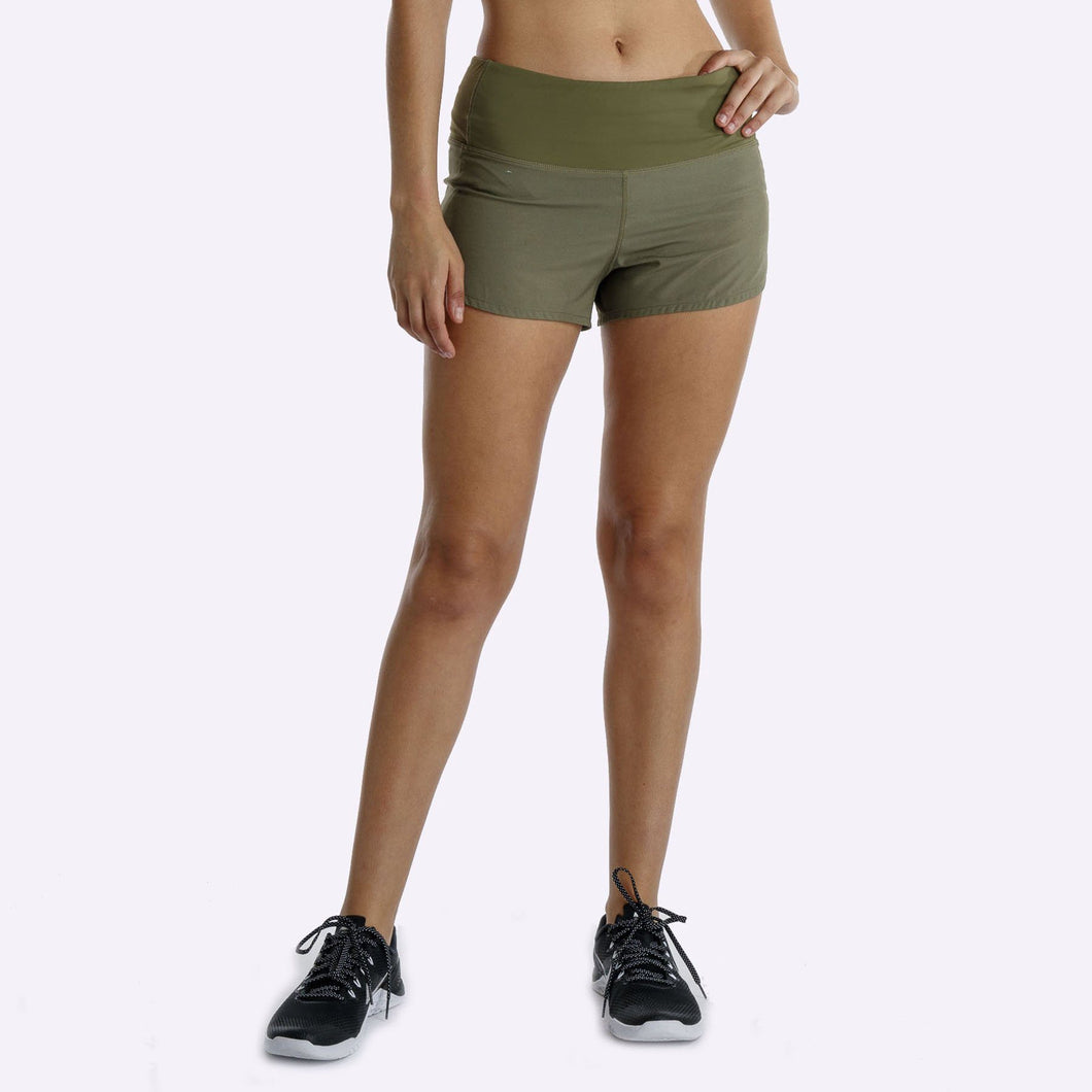 TWL - Women's Motion Shorts - Khaki