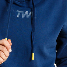 Load image into Gallery viewer, The WOD Life - Women&#39;s Wanderer Cropped Hoodie - INDIGO/CERISE
